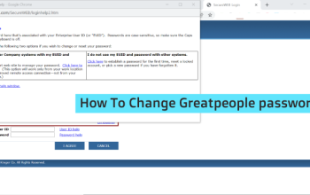 How to Change GreatPeople Password?